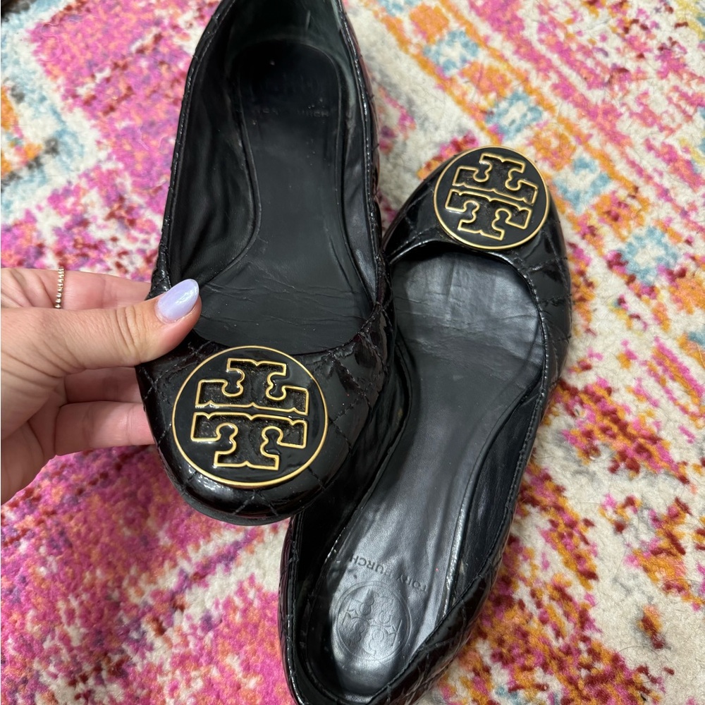 Tory Burch quilted flats